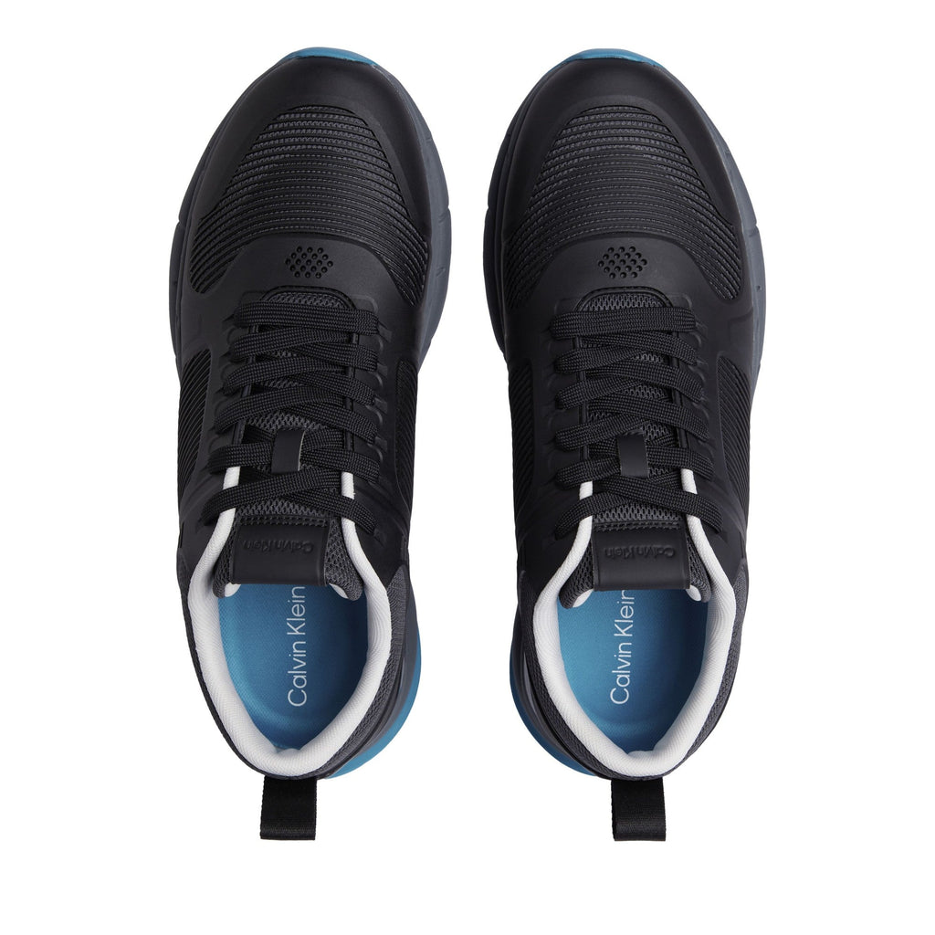 Black Breathable Low-Top Sneakers