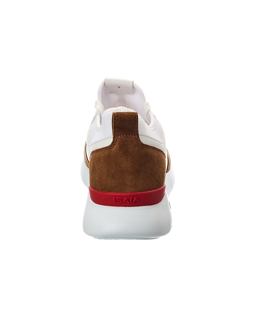 ISAIA Amalfi Leather Sneaker