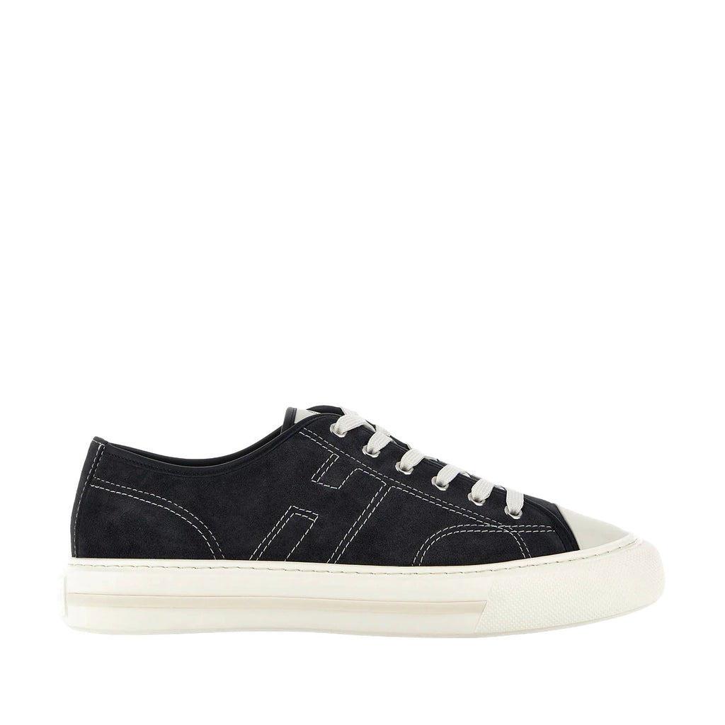 H691 Allacciato H Cuciture Sneakers in Blue