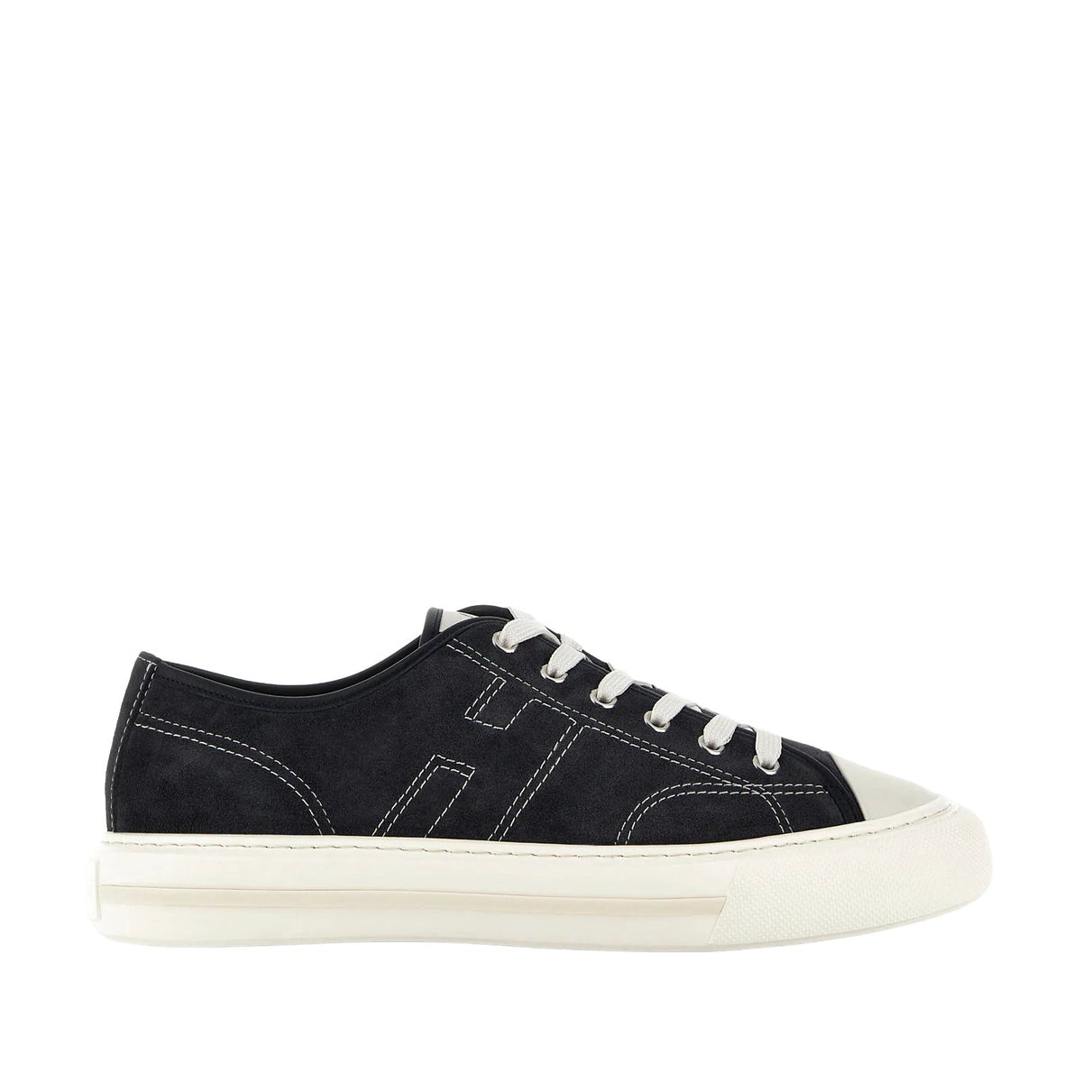 H691 Allacciato H Cuciture Sneakers in Blue