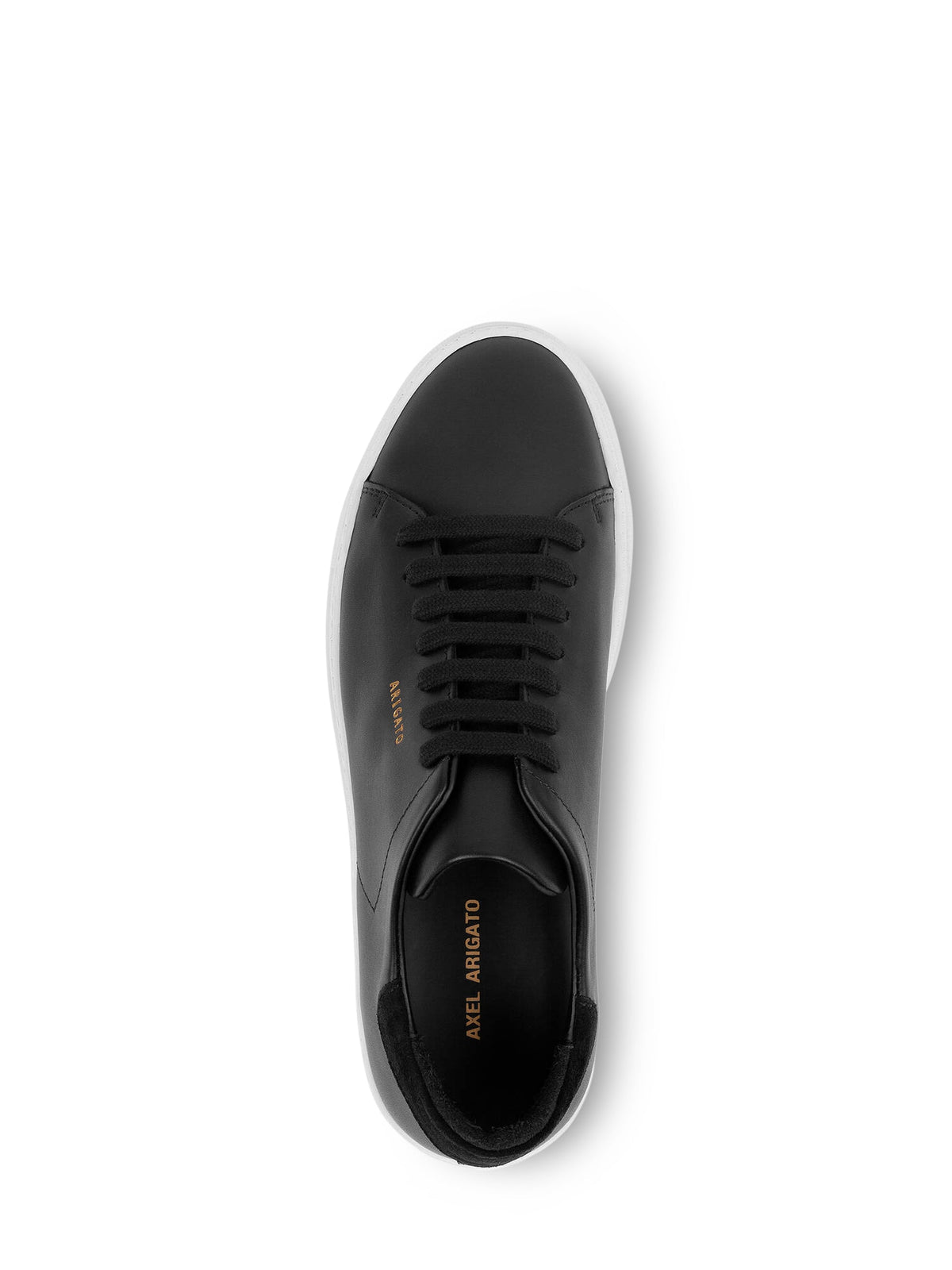 Clean 91 Black Leather Low-Top Sneakers