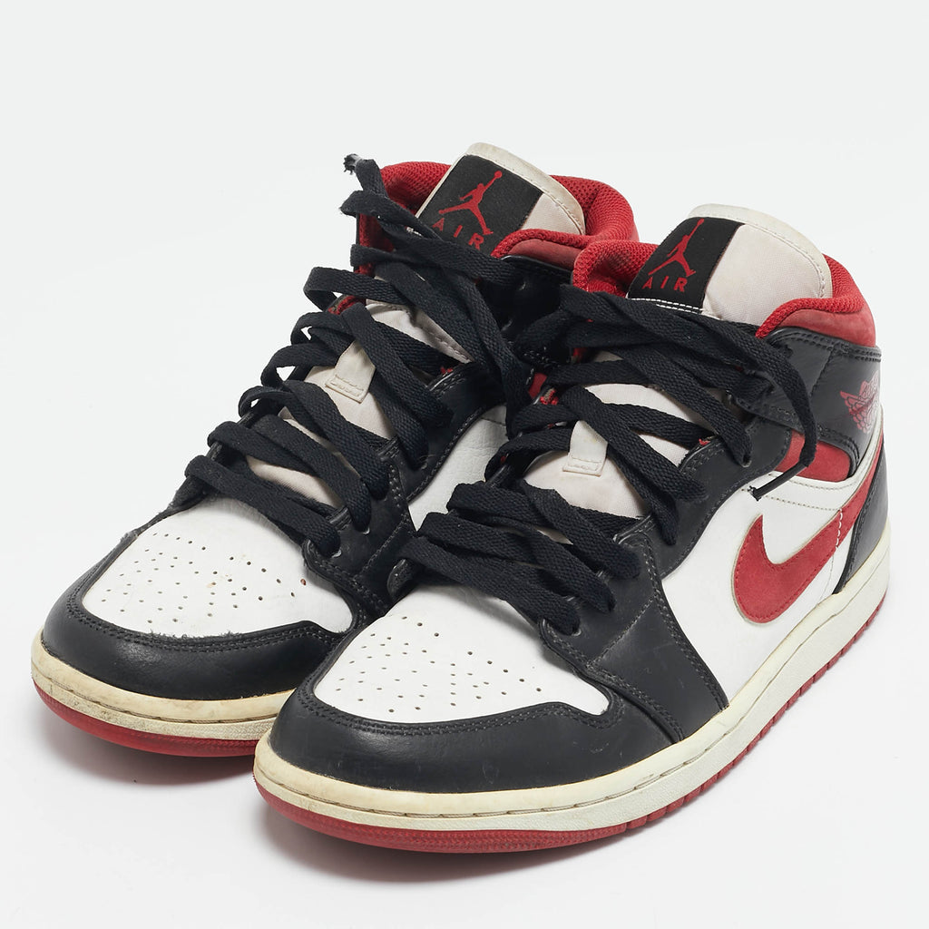 Air Jordans Multicolor Leather Air Jordan 1 High Top Sneakers