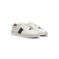 Gary leather sneakers with contrast side panel