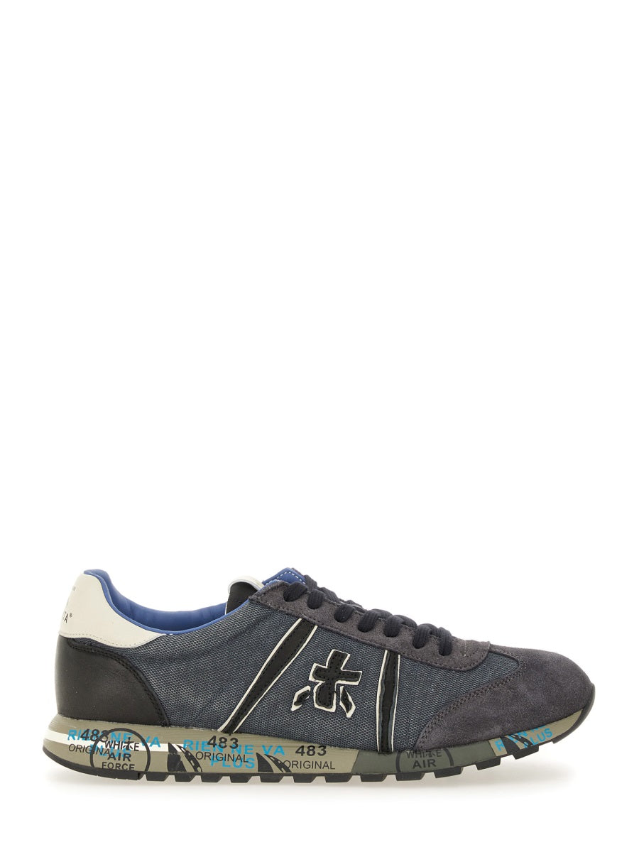 Lucy 7770 Low Profile Suede Mesh Sneakers