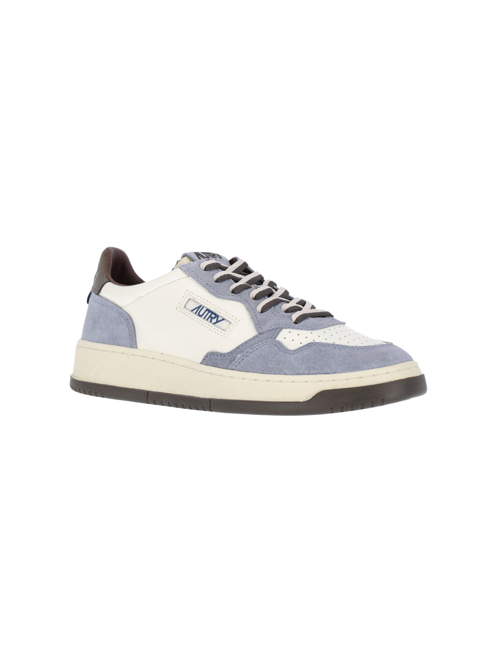 Low-Top Sneakers with Rounded Toe