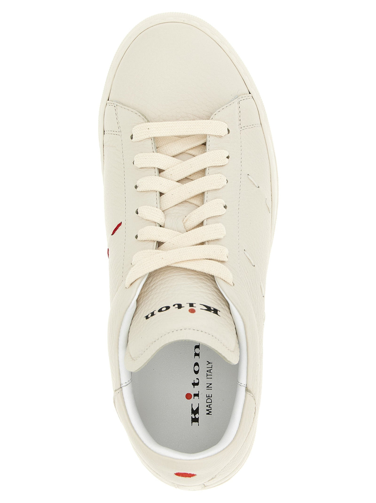 Kiton Nubuc Leather Low Top Men's Sneakers