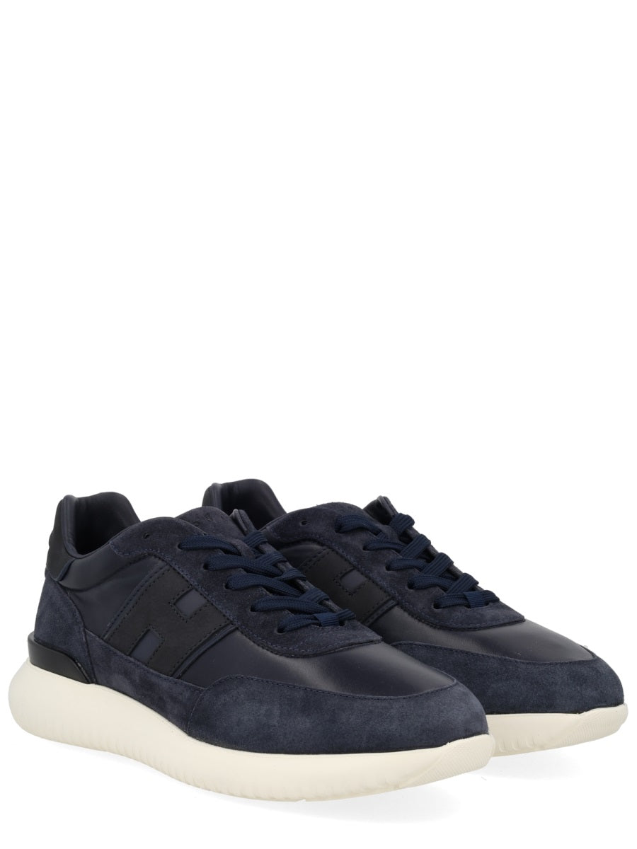 Blue Suede Sneaker Calfskin Mutton Sneakers
