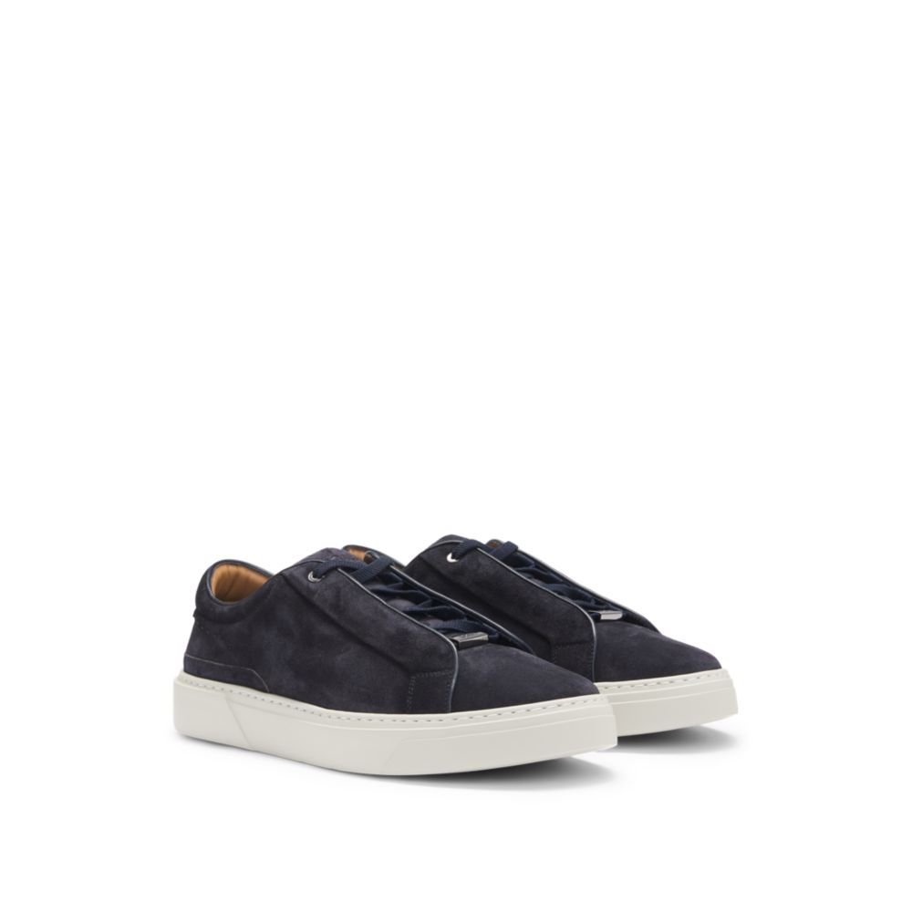 Gary low-top trainers in suede