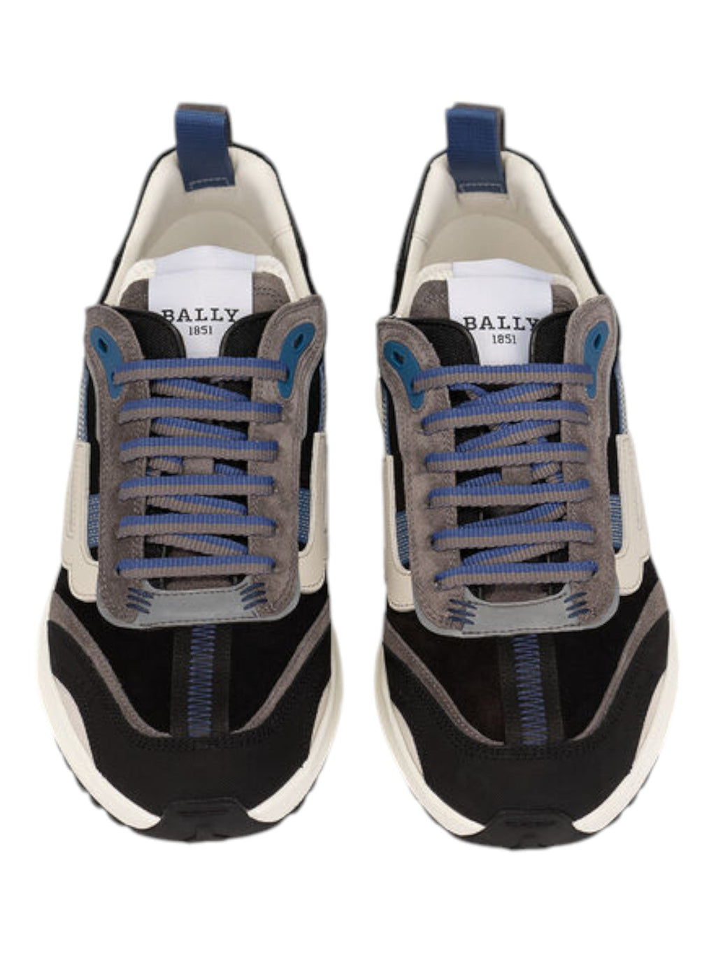 Bally Darky 6302763 Men's Multicolor Leather Sneakers