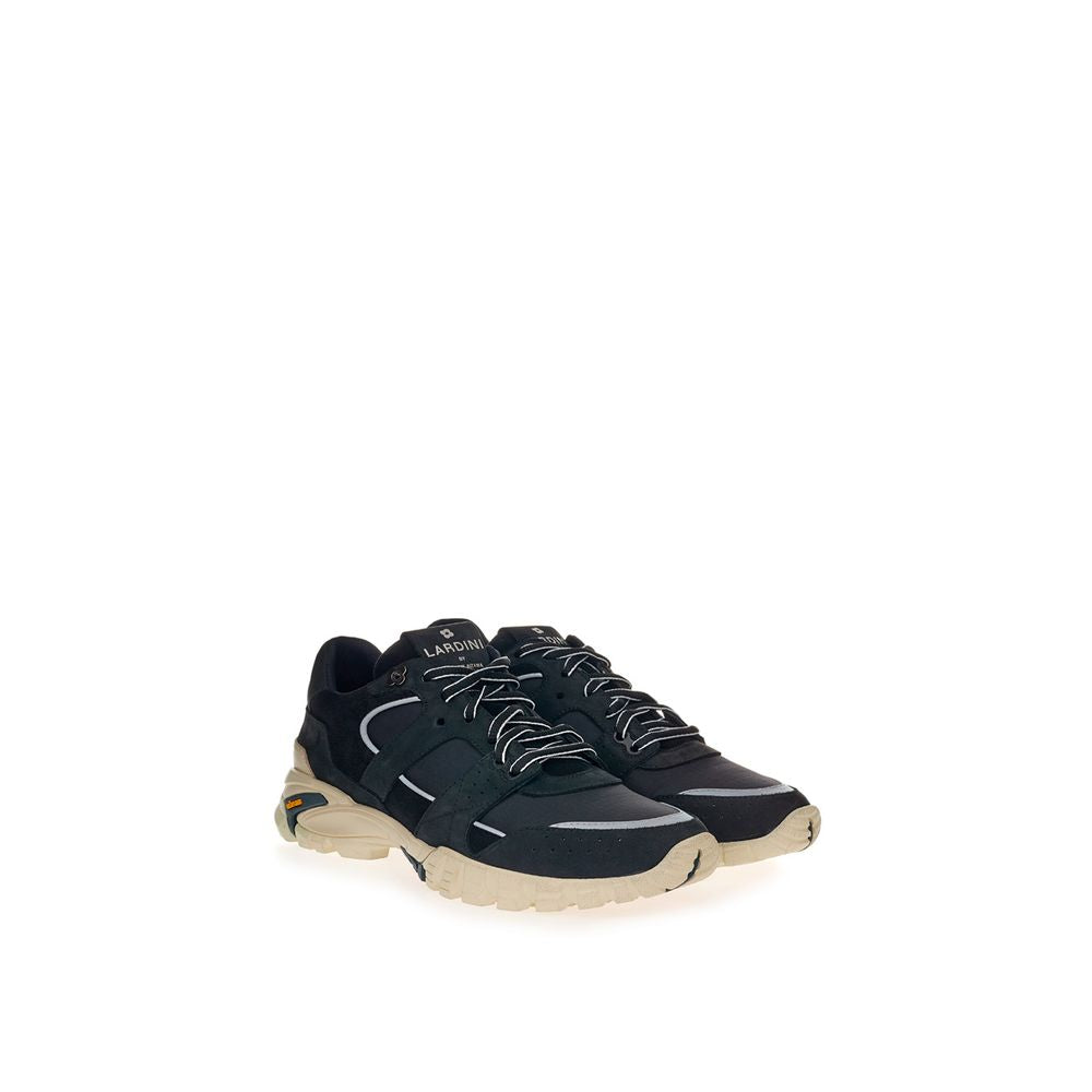 Lardini Suede Leather Athletic Men's Sneakers