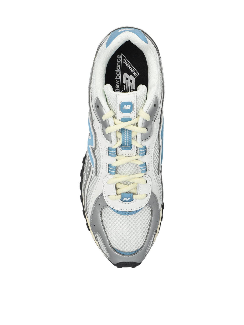 204L Silver Metallic Sky Sneakers