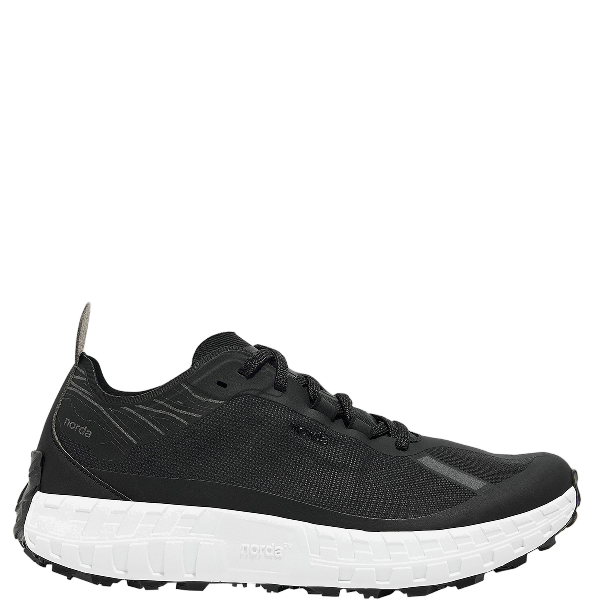 Black Recycled Polyester Bio-Dyneema Sneakers