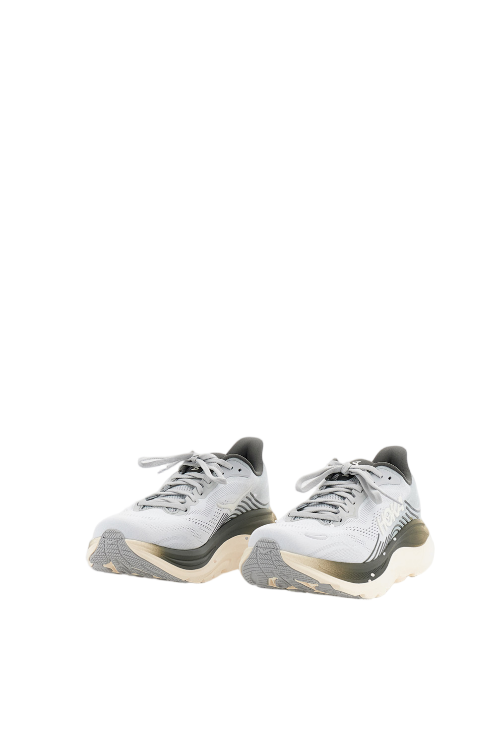 Grey Clifton 11 Mesh Low-Top Sneakers