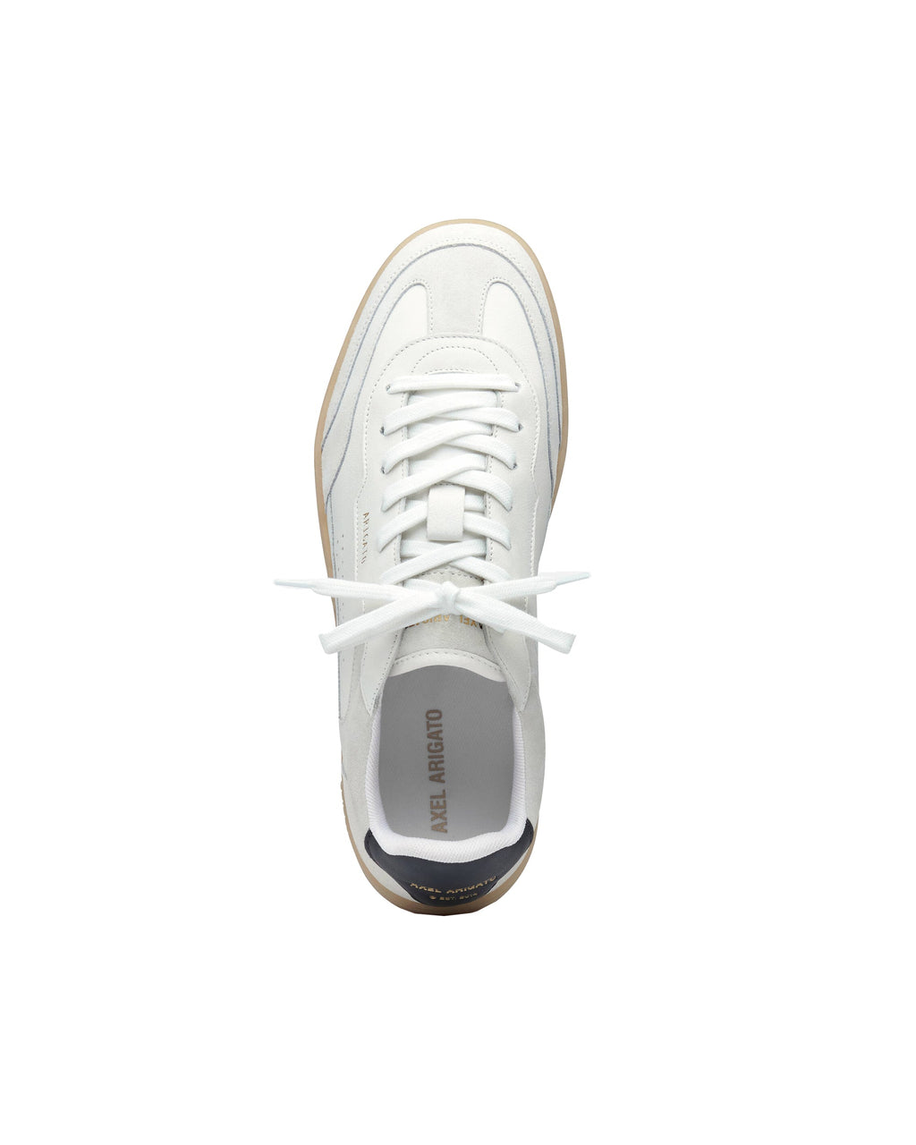 Low-Top Sneakers with Leather, Suede, and Recycled Materials