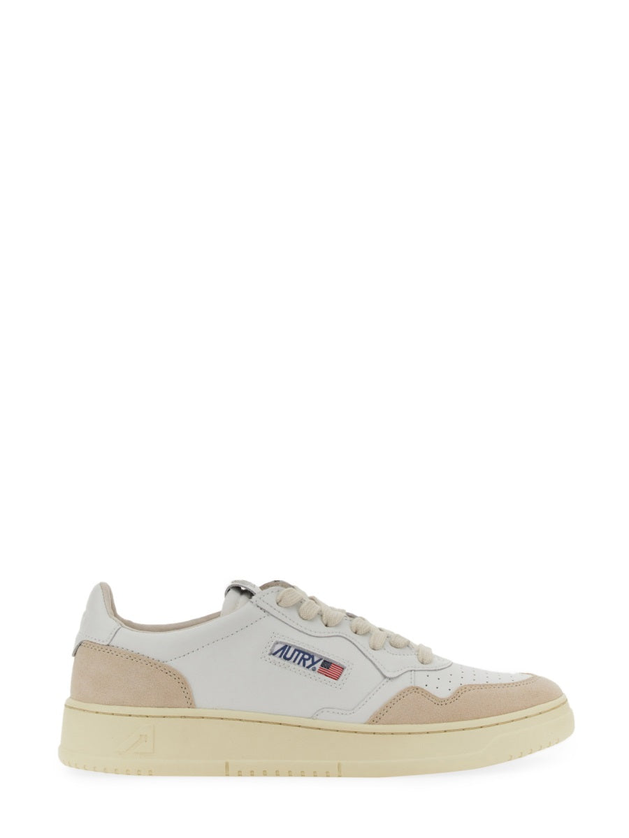 Medalist Low Top Suede Leather Sneakers