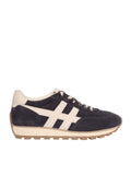 H701 Calfskin Contrasting Accent Sneakers