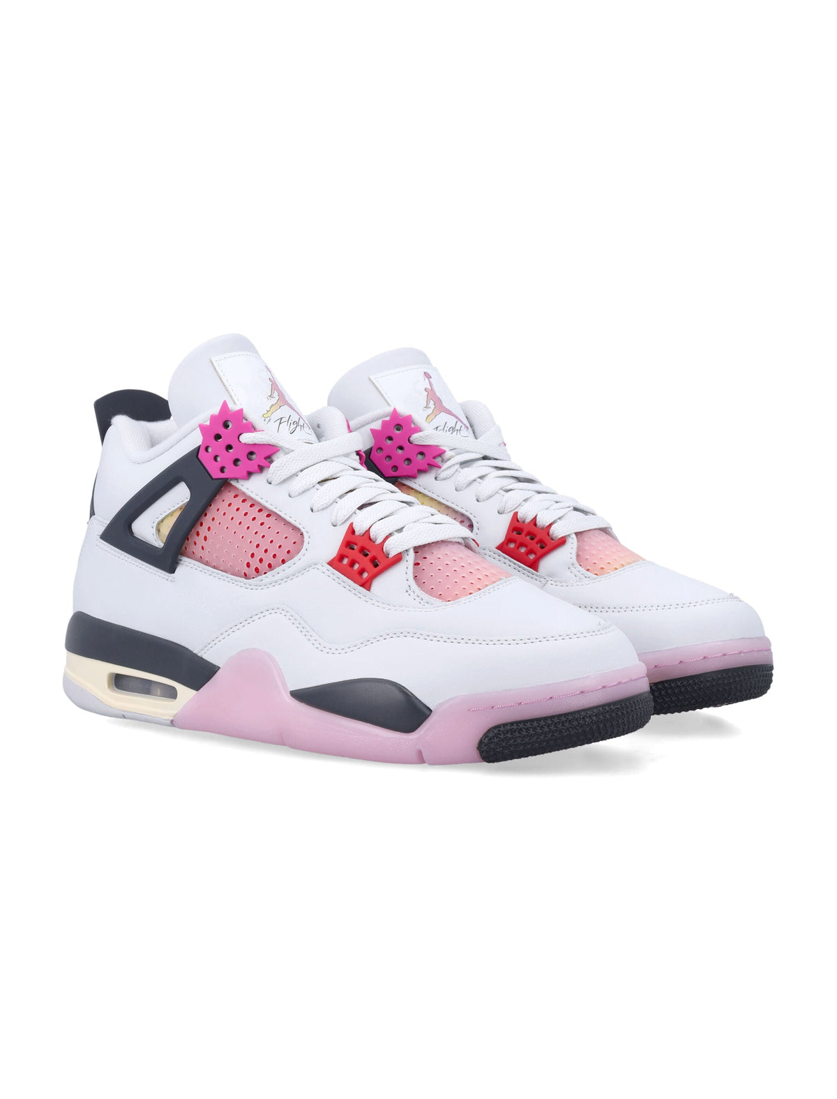 Air Jordan 4 Retro Sneakers With Comic-Inspired Detailing