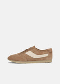 LA Suede & Leather Slip-On Runner Sneaker