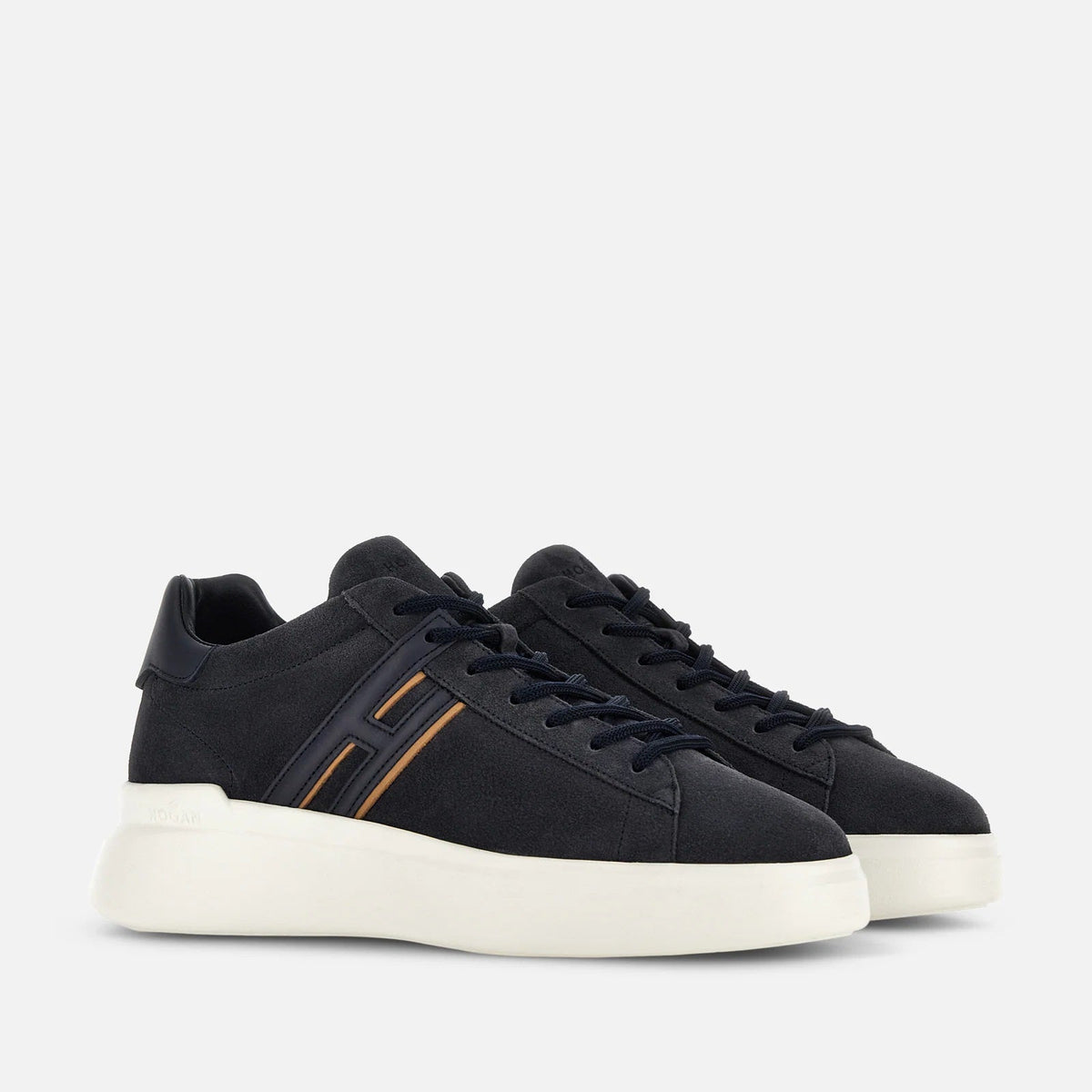 H580 Lace-Up Sneakers in Calfskin