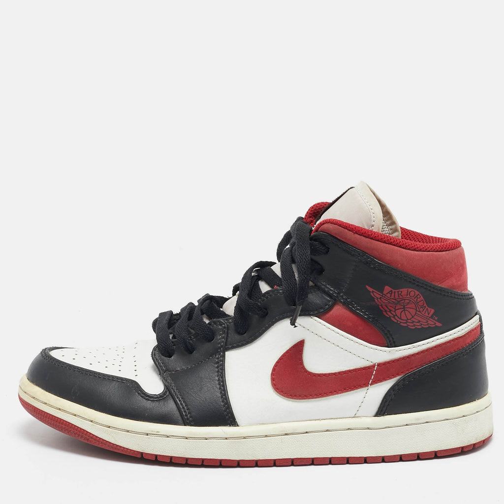 Air Jordans Multicolor Leather Air Jordan 1 High Top Sneakers