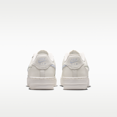 Nike Air Force 1 "Jelly Swoosh" Big Kids' Shoes