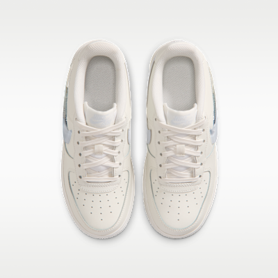 Nike Air Force 1 "Jelly Swoosh" Big Kids' Shoes