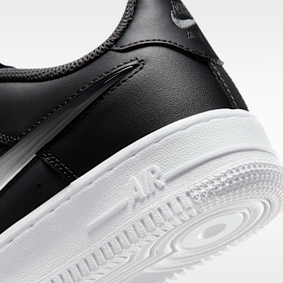 Nike Air Force 1 "Jelly Swoosh" Big Kids' Shoes