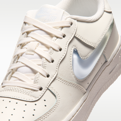 Nike Air Force 1 "Jelly Swoosh" Big Kids' Shoes