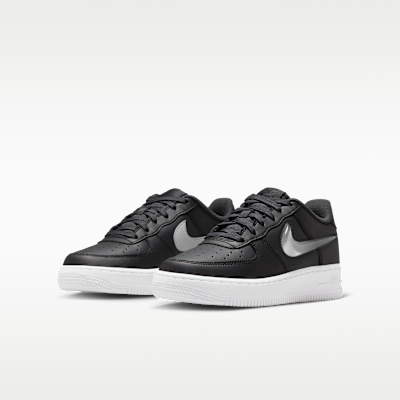 Nike Air Force 1 "Jelly Swoosh" Big Kids' Shoes