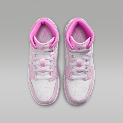 Air Jordan 1 Mid Big Kids' Shoes