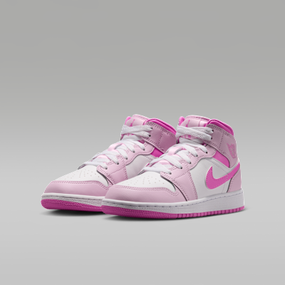 Air Jordan 1 Mid Big Kids' Shoes