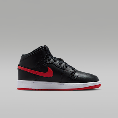 Air Jordan 1 Mid Big Kids' Shoes