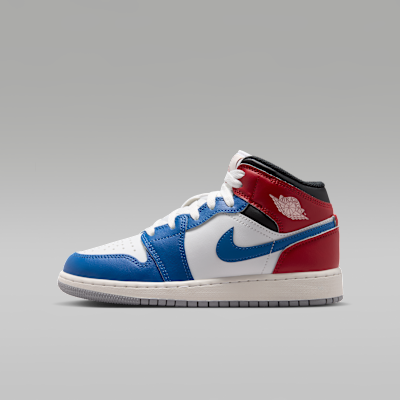 Air Jordan 1 Mid Big Kids' Shoes