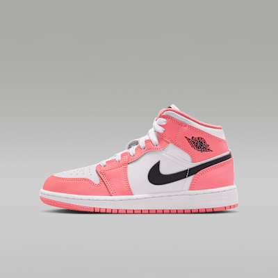 Air Jordan 1 Mid Big Kids' Shoes