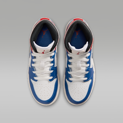 Air Jordan 1 Mid Big Kids' Shoes