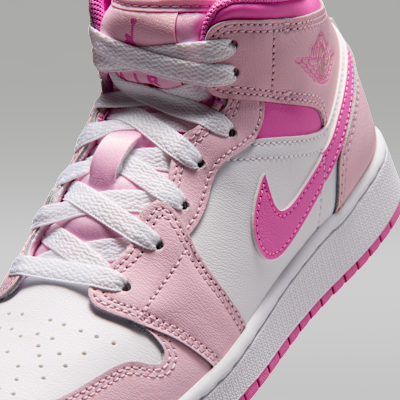 Air Jordan 1 Mid Big Kids' Shoes