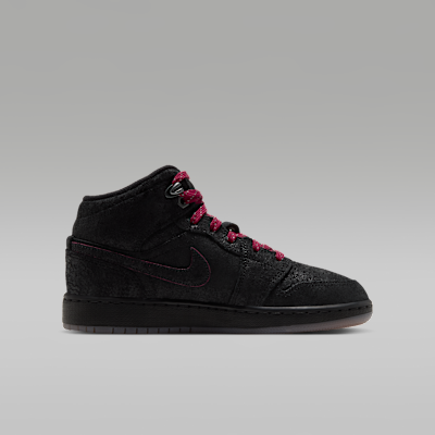 Air Jordan 1 Mid SE Big Kids' Shoes
