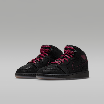 Air Jordan 1 Mid SE Big Kids' Shoes