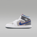 Air Jordan 1 Mid SE "Hare" Big Kids' Shoes