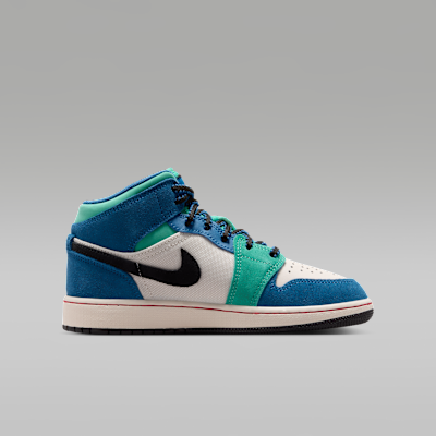 Air Jordan 1 Mid SE Big Kids' Shoes