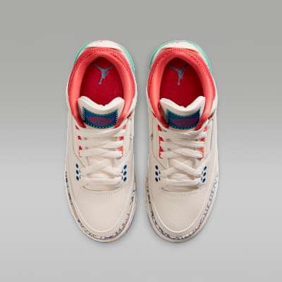 Air Jordan 3 Retro "Play Your Way" Big Kids' Shoes