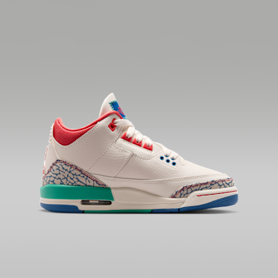 Air Jordan 3 Retro "Play Your Way" Big Kids' Shoes
