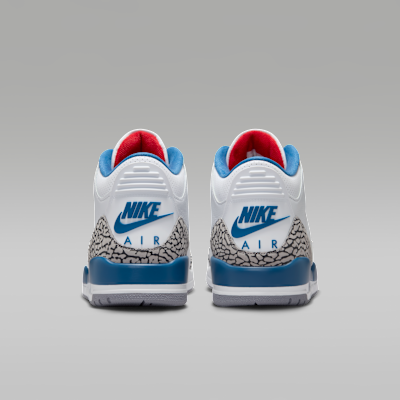 Air Jordan 3 Retro "True Blue" Men's Shoes