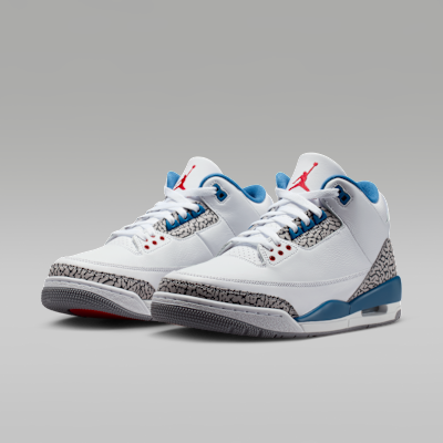 Air Jordan 3 Retro "True Blue" Men's Shoes