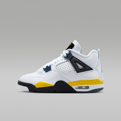 Air Jordan 4 Retro "Tour Yellow" Big Kids' Shoes