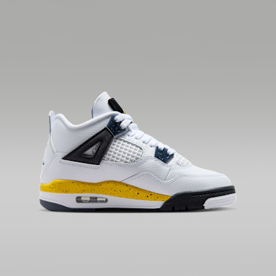 Air Jordan 4 Retro "Tour Yellow" Big Kids' Shoes