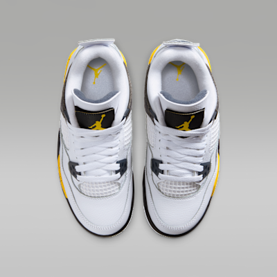 Air Jordan 4 Retro "Tour Yellow" Big Kids' Shoes