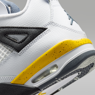 Air Jordan 4 Retro "Tour Yellow" Big Kids' Shoes