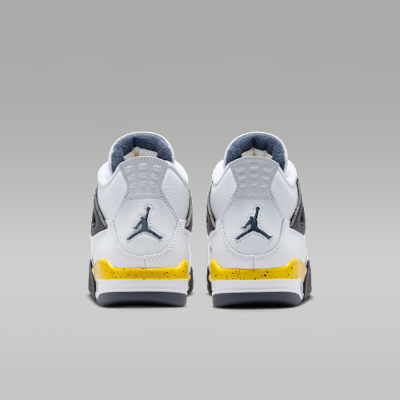 Air Jordan 4 Retro "Tour Yellow" Big Kids' Shoes