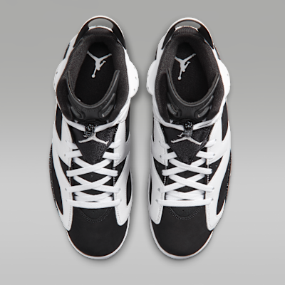Air Jordan 6 Retro "Black and White" Men's Shoes